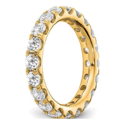 14K Yellow Gold 3 ct tw Lab-Grown Diamond Eternity Band – view 7