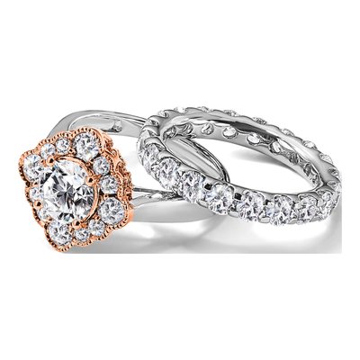 14K White Gold 3 ct tw Lab-Grown Diamond Eternity Band – view 8