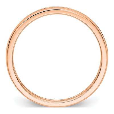 14K Rose Gold 1/2 ct tw Lab-Grown Diamond Eternity Ring – view 3