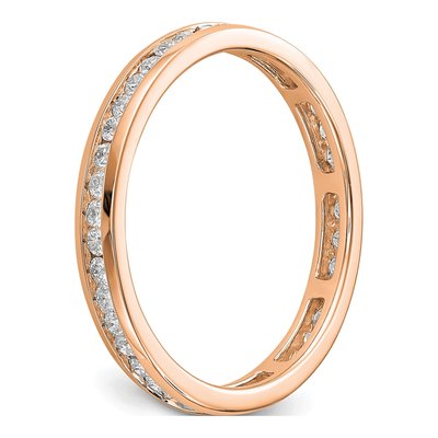 14K Rose Gold 1/2 ct tw Lab-Grown Diamond Eternity Ring – view 5