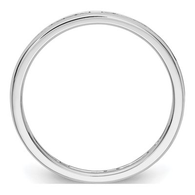 14K White Gold 1/2 ct tw Lab-Grown Diamond Eternity Ring – view 3