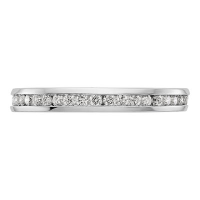 14K White Gold 1/2 ct tw Lab-Grown Diamond Eternity Ring – view 4
