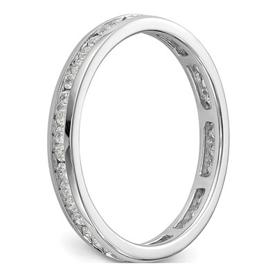 14K White Gold 1/2 ct tw Lab-Grown Diamond Eternity Ring – view 5