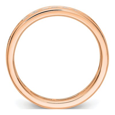 14K Rose Gold 1 ct tw Lab-Grown Diamond Eternity Ring – view 3