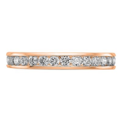 14K Rose Gold 1 ct tw Lab-Grown Diamond Eternity Ring – view 4