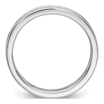 14K White Gold 1 ct tw Lab-Grown Diamond Eternity Ring – view 4