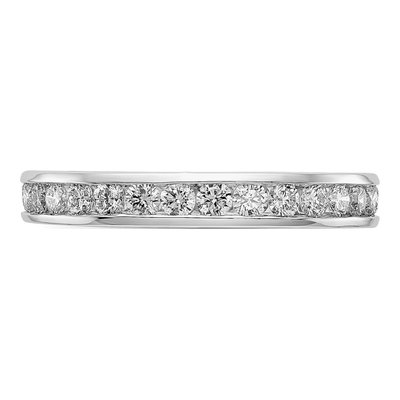 14K White Gold 1 ct tw Lab-Grown Diamond Eternity Ring – view 5
