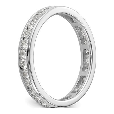 14K White Gold 1 ct tw Lab-Grown Diamond Eternity Ring – view 6