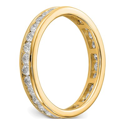 14K Yellow Gold 1 ct tw Lab-Grown Diamond Eternity Ring – view 6