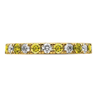 14K Yellow Gold 3/4 ct tw Lab-Grown Diamond Eternity Ring – view 4