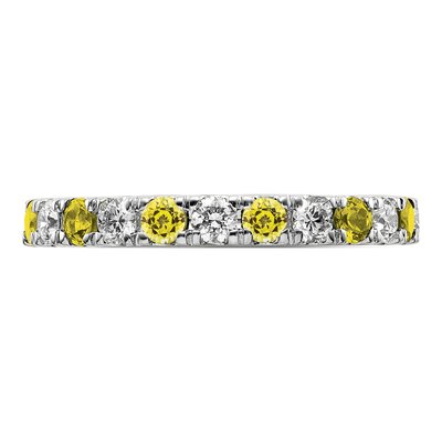 14K White Gold 3/4 ct tw Lab-Grown Diamond Eternity Ring – view 4