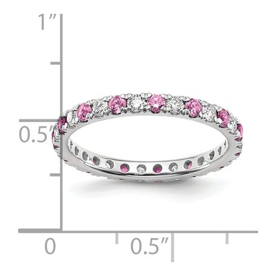 14K White Gold 3/8 ct tw Lab-Grown Diamond Ring – view 6