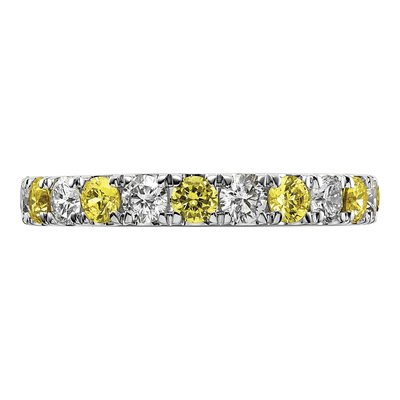 14K White Gold 1 ct tw Lab-Grown Diamond Eternity Ring – view 4
