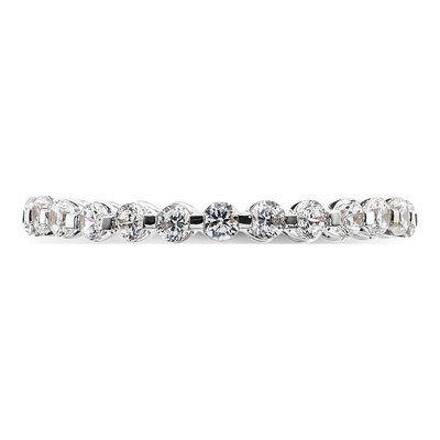 14K White Gold 7/8 ct tw Lab-Grown Diamond Eternity Band – view 4