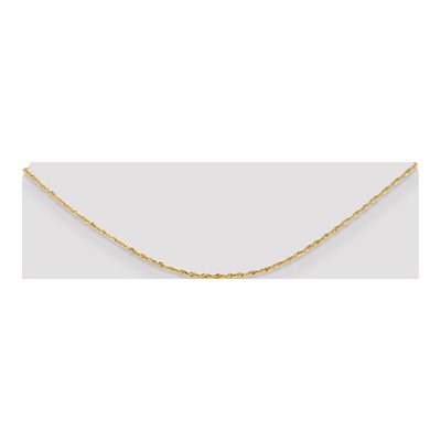 14K Yellow Gold 1.5mm Diamond-Cut Rope Chain – view 4