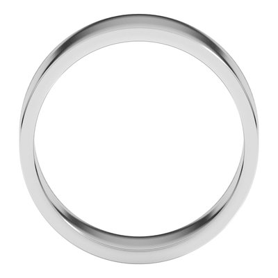Continuum Sterling Silver 8mm Flat Wedding Band – view 2