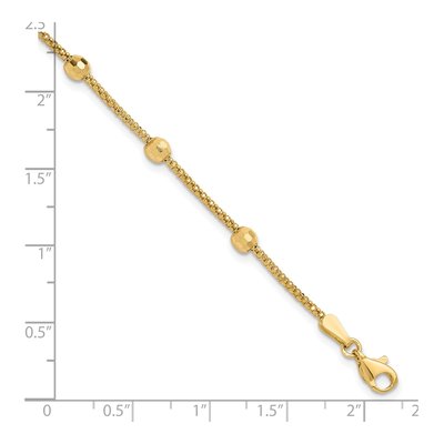 14K Yellow Gold Mirror Bracelet – view 5