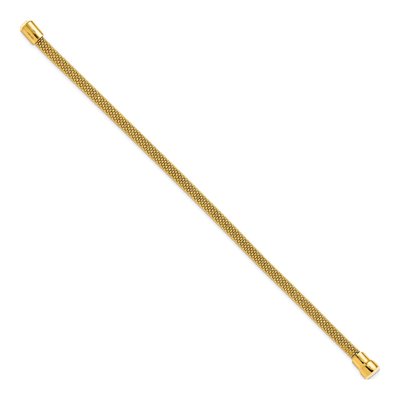 Gold-Plated Sterling Silver Mesh Magnetic Bracelet – view 2