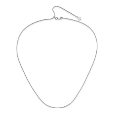 Sterling Silver 1.1mm Snake Chain – view 5