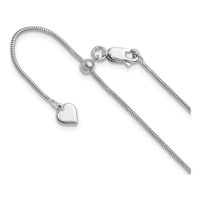 Sterling Silver 1.1mm Snake Chain