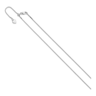 Sterling Silver 1.1mm Box Chain – view 4
