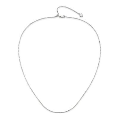 Sterling Silver 1.1mm Box Chain – view 6