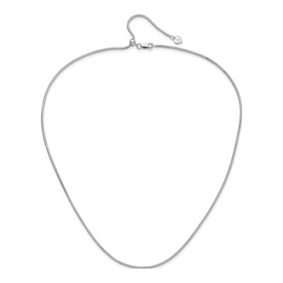 Sterling Silver 1.6mm Snake Chain – view 5