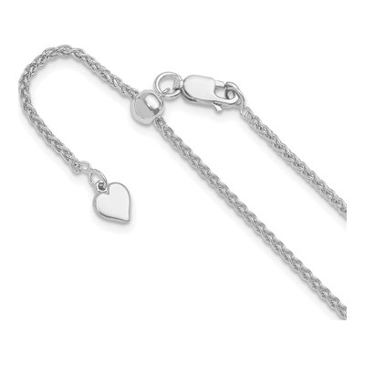 Sterling Silver 1.6mm Wheat Chain