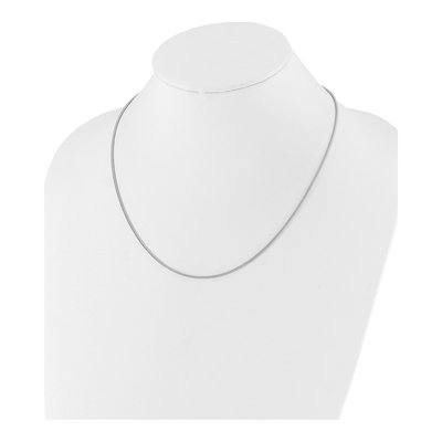 Sterling Silver 1.4mm Snake Chain – view 4