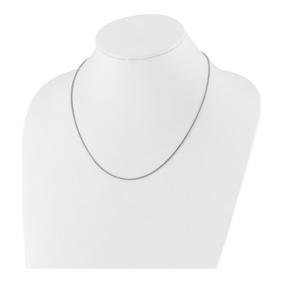 Sterling Silver 1.3mm Box Chain – view 4