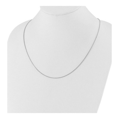 Sterling Silver 1.3mm Box Chain – view 6
