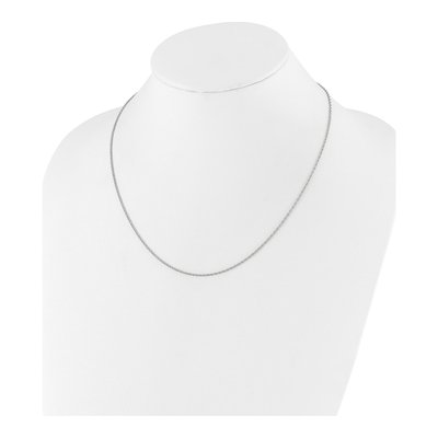 Sterling Silver 1.35mm Diamond-Cut Rope Chain – view 4
