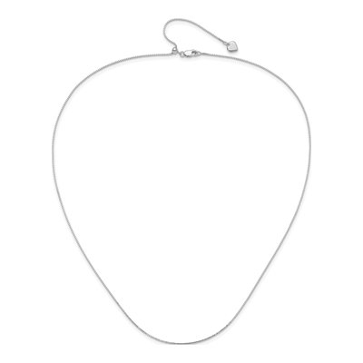 Sterling Silver 0.85mm Box Chain – view 5