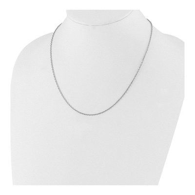 Sterling Silver 2mm Cable Chain – view 4