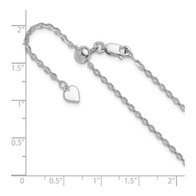 Sterling Silver 2mm Cable Chain – view 7