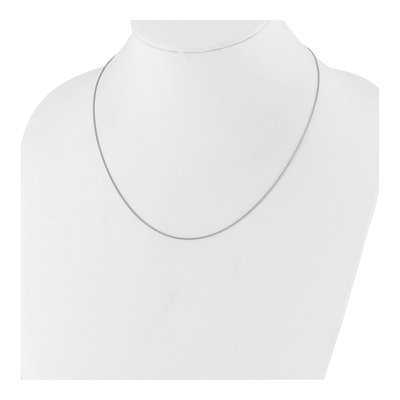 Sterling Silver 1mm Wheat Chain – view 4