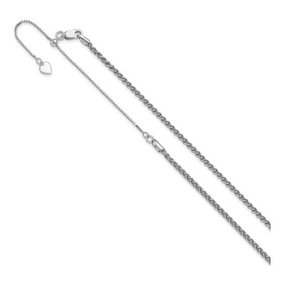 Sterling Silver 2.5mm Wheat Chain – view 2