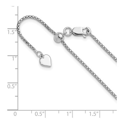 Sterling Silver 1.4mm Popcorn Chain – view 7