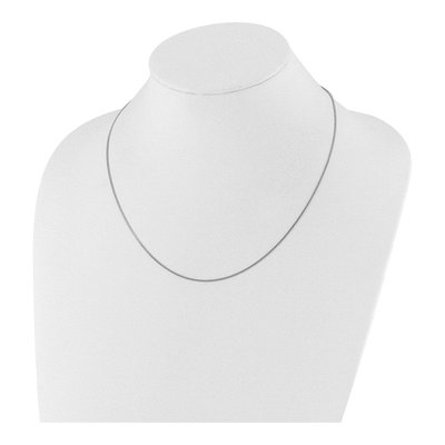 Sterling Silver 1.4mm Curb Chain – view 4