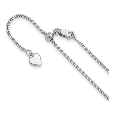 Sterling Silver 1.4mm Curb Chain