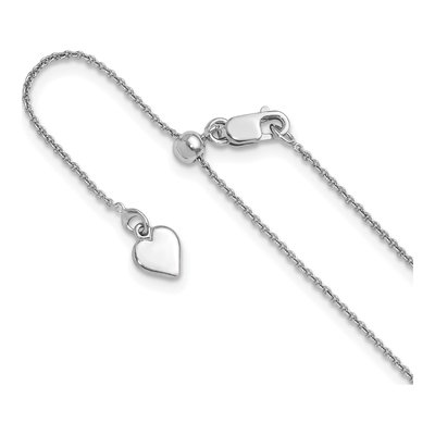 Sterling Silver 0.95mm Rolo Chain