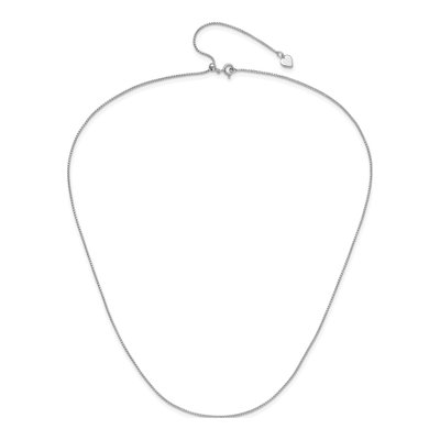 Sterling Silver 0.95mm Round Box Chain – view 5