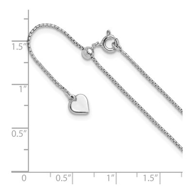 Sterling Silver 0.95mm Round Box Chain – view 7