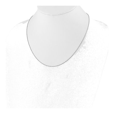 Sterling Silver 0.95mm Singapore Chain – view 4