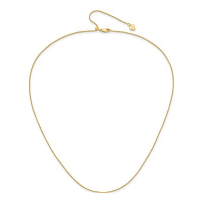 Gold-Plated Sterling Silver 1mm Wheat Chain – view 5