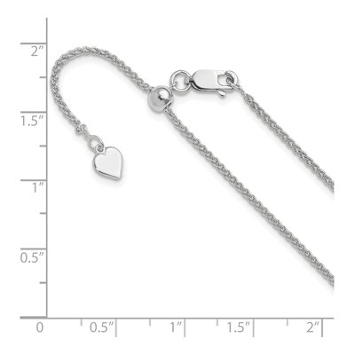 Sterling Silver 1.5mm Wheat Chain – view 7