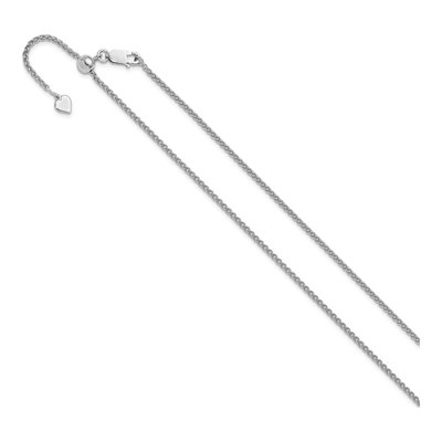 Sterling Silver 1.9mm Wheat Chain – view 3