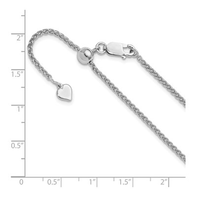 Sterling Silver 1.9mm Wheat Chain – view 7