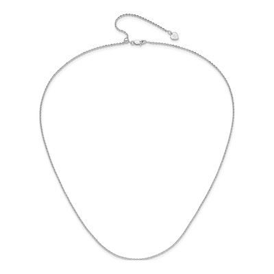 Sterling Silver 1.45mm Cable Chain – view 5