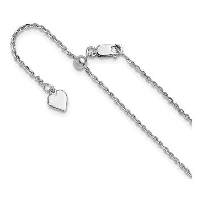 Sterling Silver 1.45mm Cable Chain
